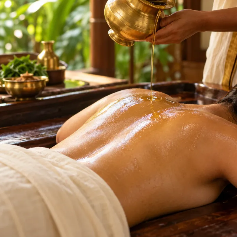 Abhyanga Ayurvedic body massage
