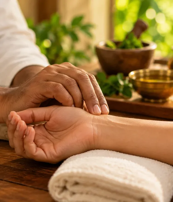 Herbs and oils for a personalised Ayurvedic recovery program
