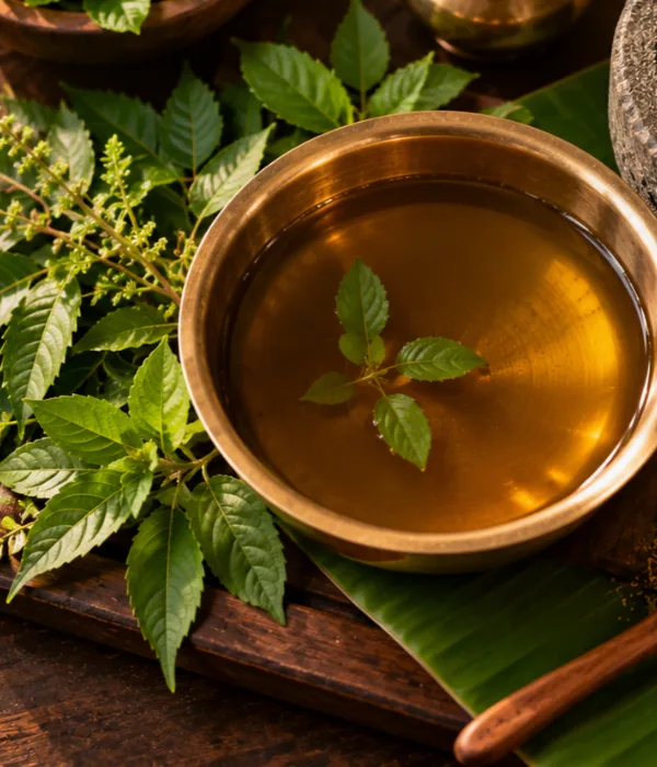 Herbal oils for a personalised detox program