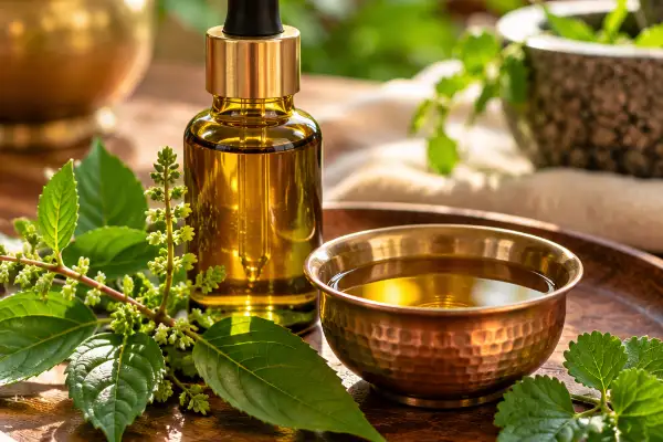 Nasya herbal nasal therapy