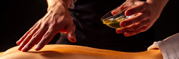 Ayurvedic oil massage