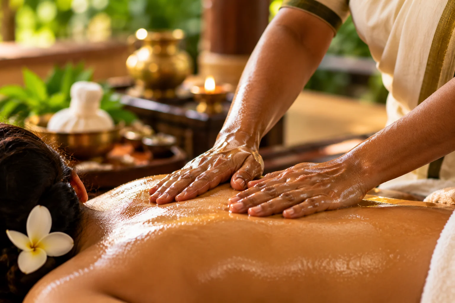 Abhyanga Ayurvedic body massage