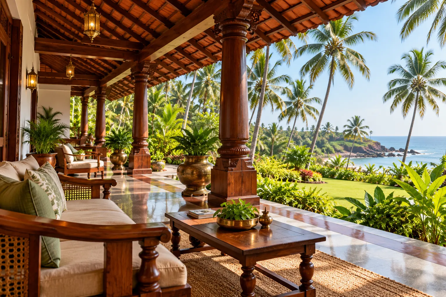 Ayurvedic rejuvenation therapy at Ideal Ayurvedic Resort, Kovalam
