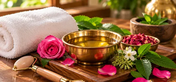Ayurvedic herbal facial