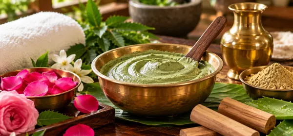 Mukhalepam herbal face pack