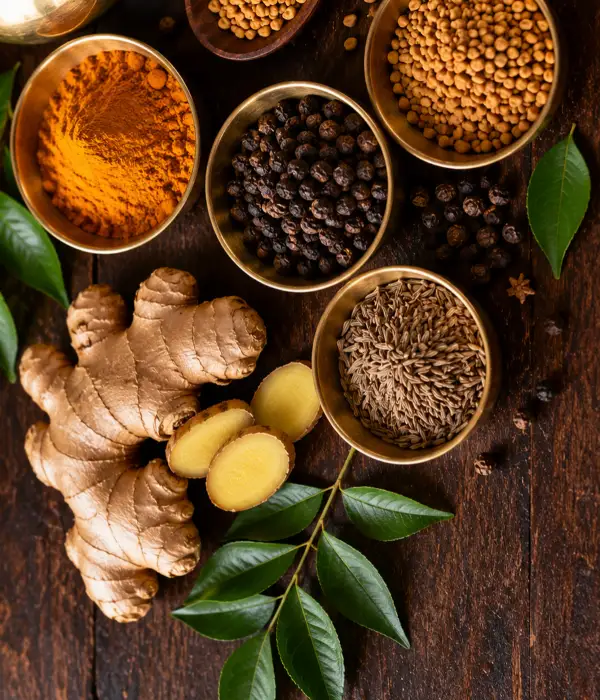 Herbs and spices for a personalised weight loss program