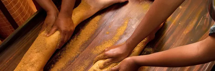 udwarthana ayurvedic powder massage